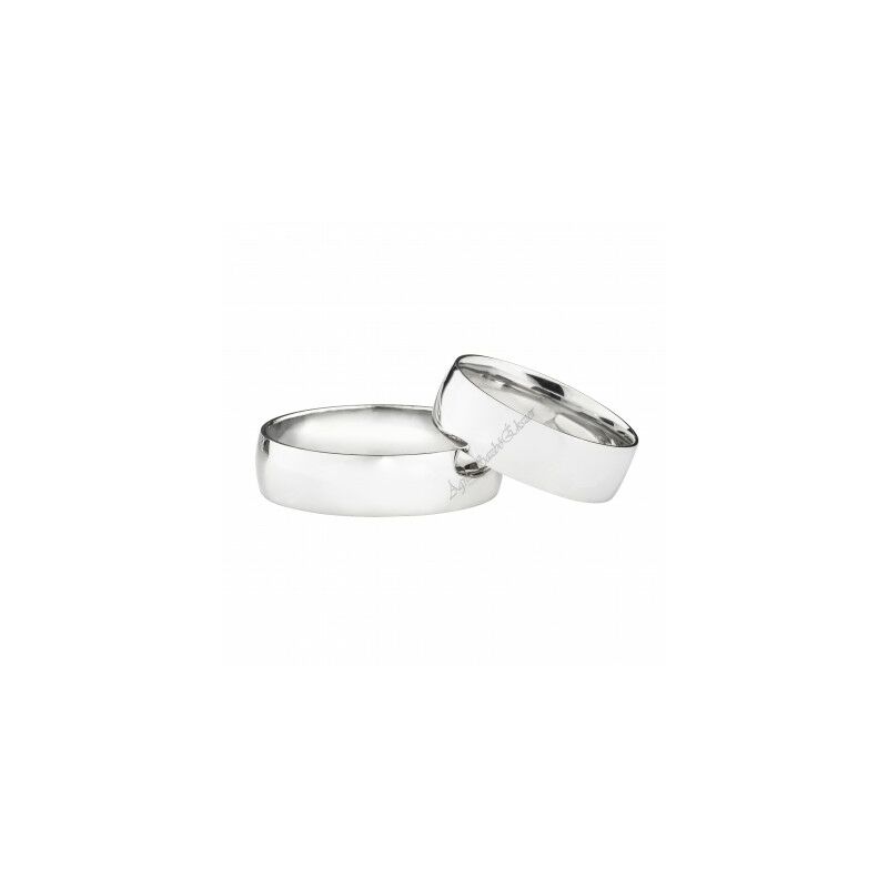 Hagyományos fazonú ezüst karikagyűrű